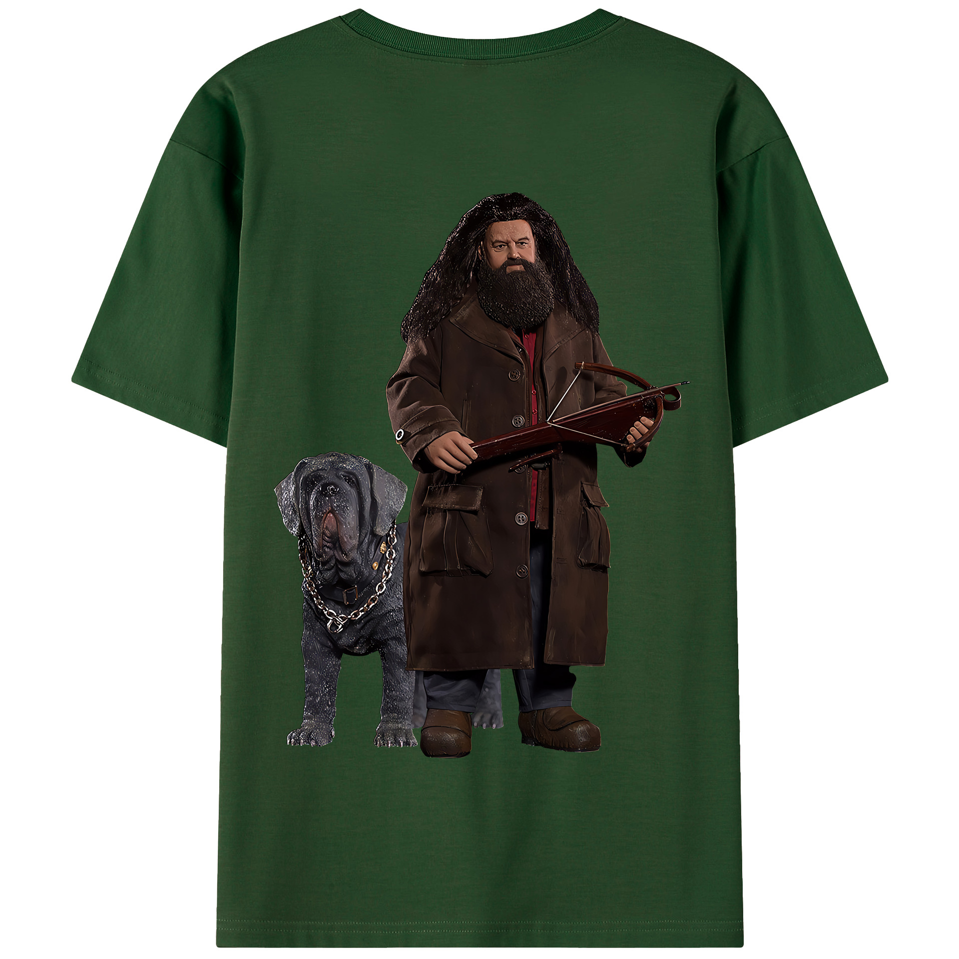 （画像用） Harry Potter ハリー・ポッターシリーズ 綿100％半袖Tシャツ（背面プリント）
